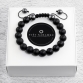 Shamballa náramek Full Hematite Black Matt